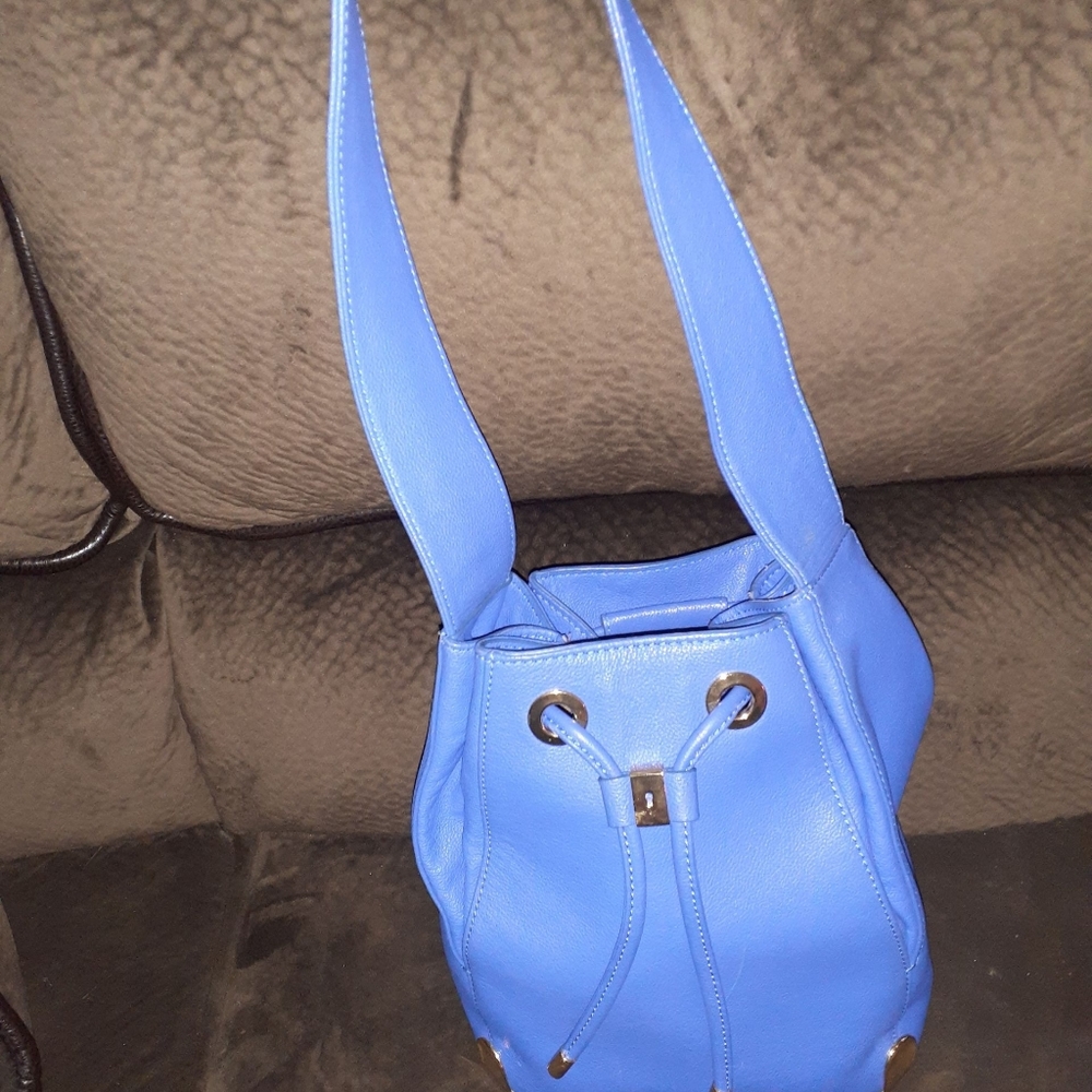Vince Camuto Blue Leather bag